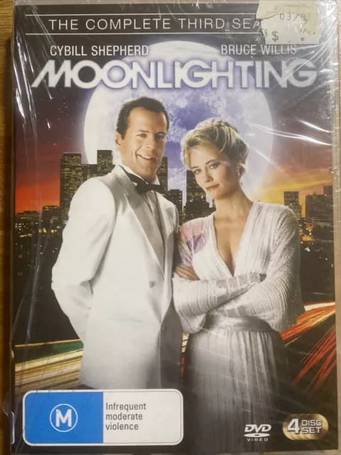 MOONLIGHTING THE COMPLETE THIRD SEASON 3 (DVD) REGION 4 NEW, SEALED Bruce Willis