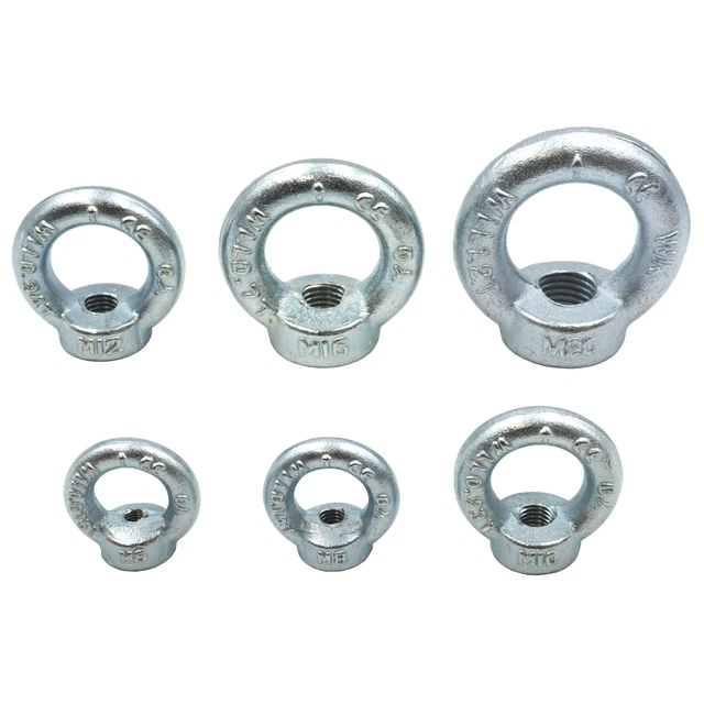 Ringmutter DIN 582 M5 M6 M8 M10 M12 M16 Edelstahl V2A Ring Öse Mutter