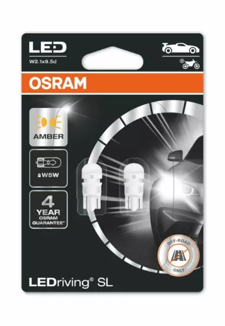 OSRAM LEDriving SL ampoule indicateur 2827DYP-02B W5W non CEE