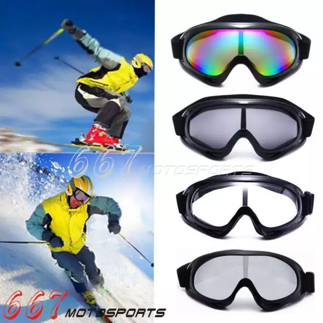 Moto Ski Snowboard Poussière Lunettes de Soleil Lentille Cadre Oeil Chaud