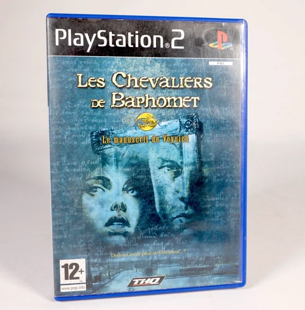 Les Chevaliers De Baphomet : Le Manuscrit De Voynich Sur Sony PlayStation 2 (PS2) - PAL - FR