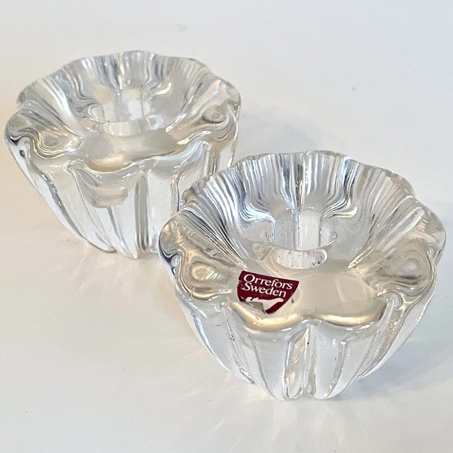 Orrefors tea discount light holder
