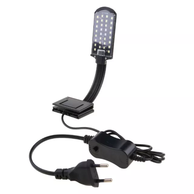 LED Aquarium Lights Water Grass Grow Light Fish Tank Clip-on  Lighting Lamp