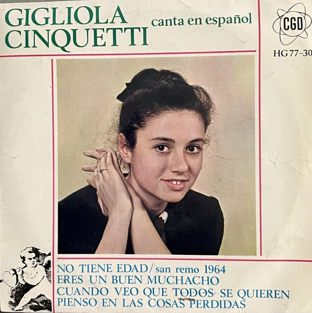 EUROVISION ITALY 1964 GIGLIOLA CINQUETTI No Tiene Edad SPANISH