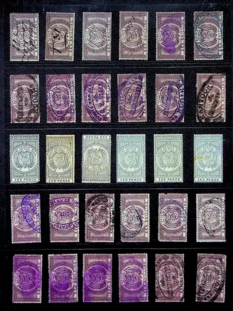 ORANGE FREE STATE: Used Revenues - Ex-Old Time Collection - Album Page (66680)