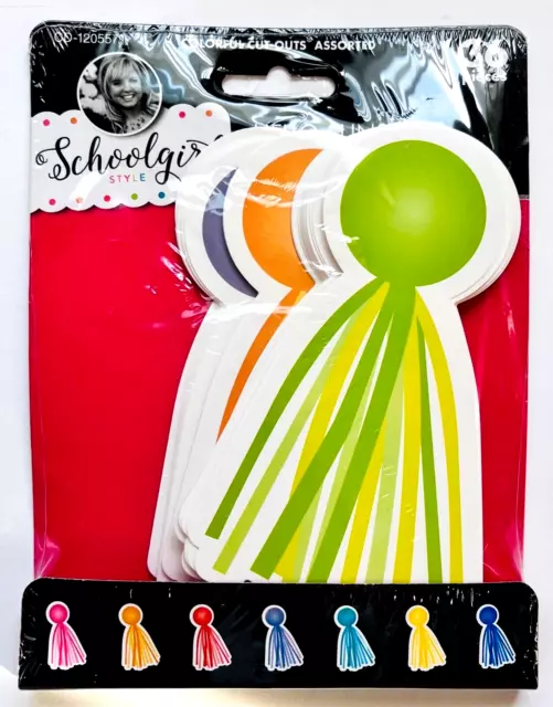 *Schoolgirl STYLE Hello Sunshine *Borlas Coloridos Recortes 36 Piezas
