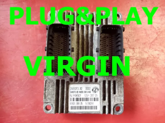 Plug&Play/VIRGIN Fiat GRANDE PUNTO 1.4 ECU 51780241 -  IAW5SF3.M2  /FastCourier