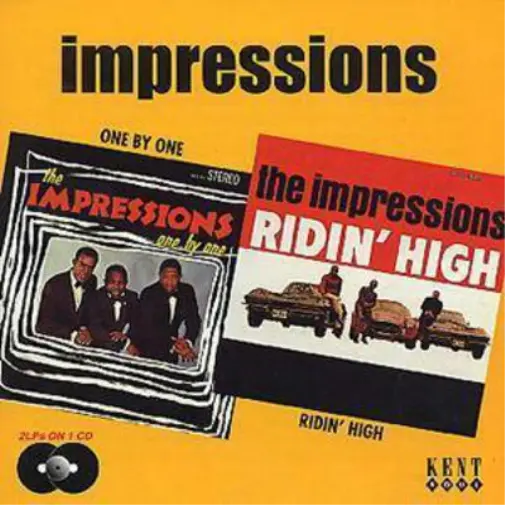 The Impressions feat. Curtis Lee Mayfield&Jerry Butle One By One/Ridin' Hig (CD)