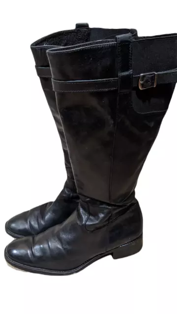 👕 Mitica  Pointure 41 👕 bottes cuir noir femme chaussures cavalières