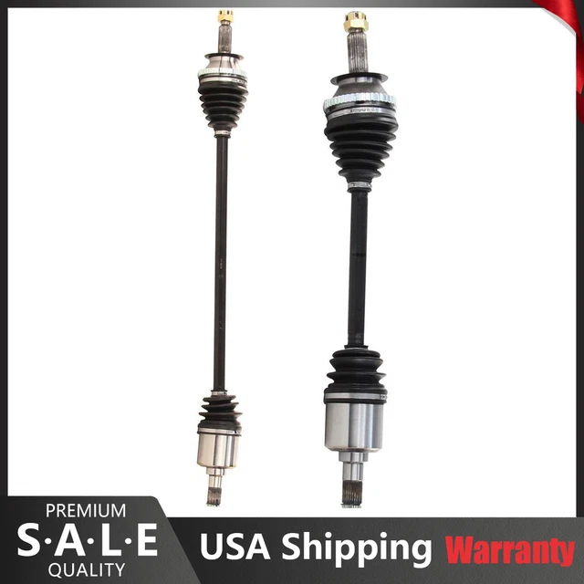 Front Left Right Pair CV Axle CV Joint Shaft For 2001-2006 Kia Optima 2.4L 4 Cyl