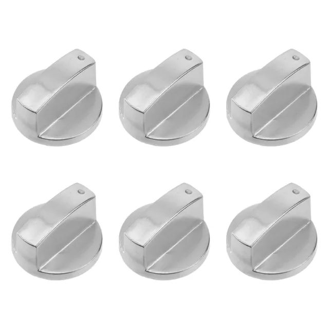 6PCS Metal Stove Knobs Stove Replacement Cooktop Control Knob