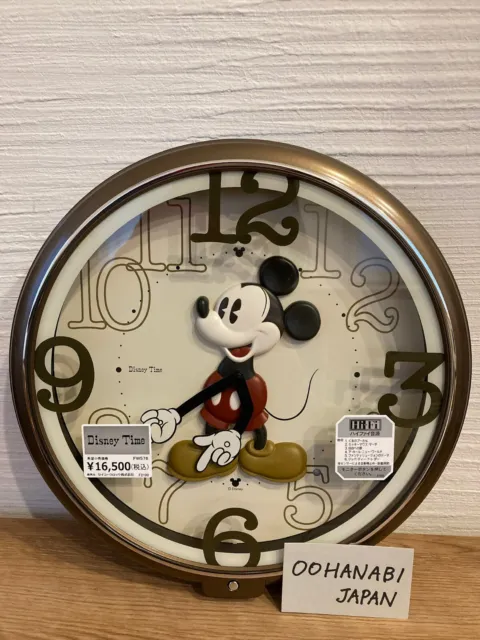 SEIKO CLOCK DISNEY Wall Clock Mickey & Minnie FW579B Disney WallClock From  Japan $ - PicClick