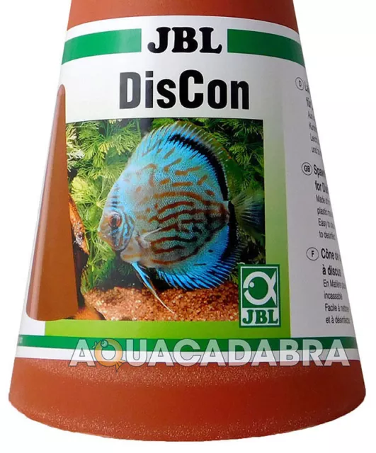 2x JBL DISCON DISKUS LAICHKEGEL HÖHLE ENGEL BUNTBARSCH FISCH AQUARIUMZUCHT 3