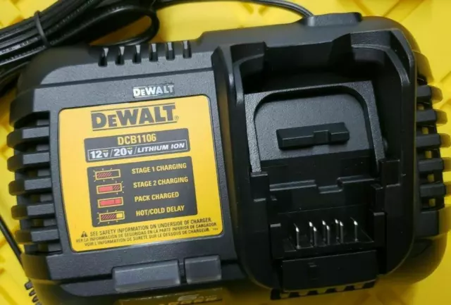Dewalt – Chargeur De Batterie 7.2v, 12v, 18v, 20v, 60v, Dcb095