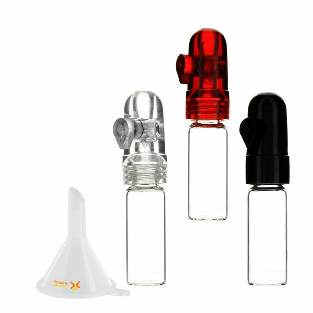 3 Pack Bundle | Premium 1.5g e-Snuff Spice Storage Bullet with Micro Funnel