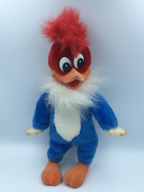 Jouet Collector Rare Woody Woodpecker (1993) - ICOLO Avec Bugs Bunny - Vintage Cartoon Star