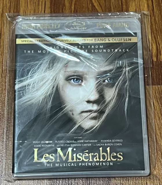 Blu Ray Audio Les Miserables High Fidelity Pure Audio Mint Mai Usato