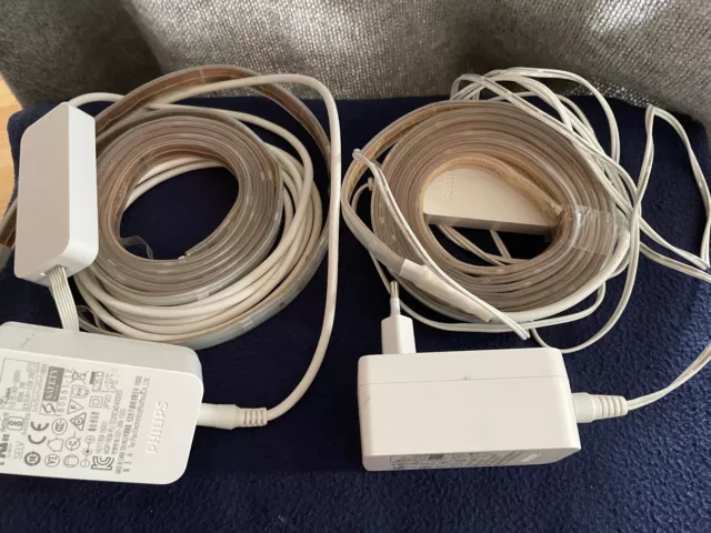2 Philips Hue white and Color Lightstrip 2 Meter