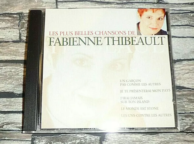 Les Plus Belles Chansons De Fabienne Thibeault  / Cd Rare 16 Titres