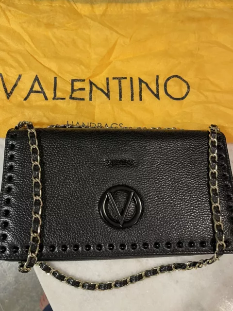 Valentino by Mario Valentino - Alice Rock Shoulder Bag - Leather - Gently Used