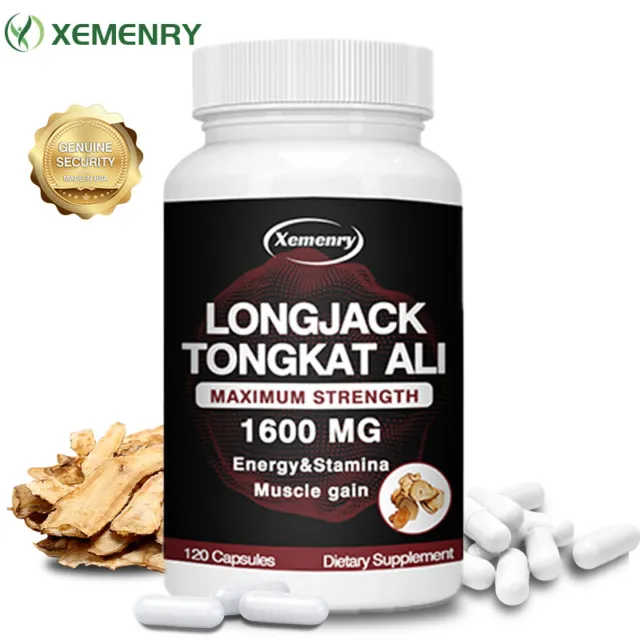 Longjack Tongka – Testosteron-Booster, Energie Und Ausdauer, Muskelgesundheit