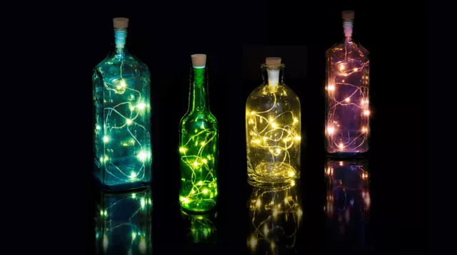 Lichterkette - Bunt | Bottle Light String - Multicolour