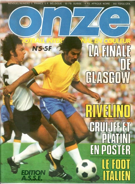 Lot De 6 Magazines ONZE Anciens - Numéros 12, 13, 18, 22, 24 Et 44, Football, Bon état Général