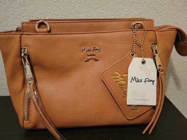 Miss Fong Diaper Bag Brown Baby Bag, New