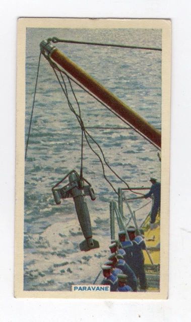 MECHANIZATION CARD 1936 #33 Paravane Testing on HMS Royal Sovereign EUR ...