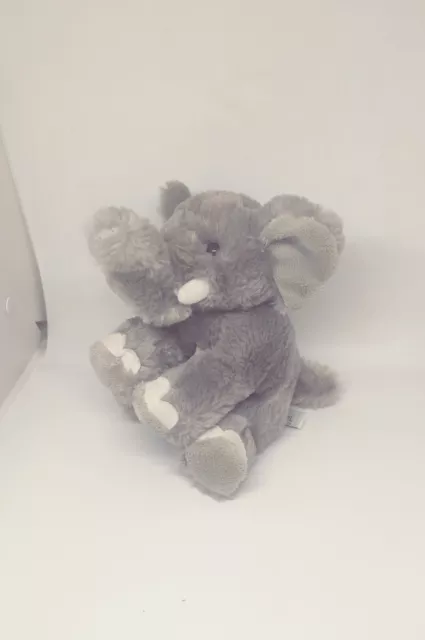 DOUDOU PELUCHE CREATIONS DANI ELEPHANT GRIS  15cm