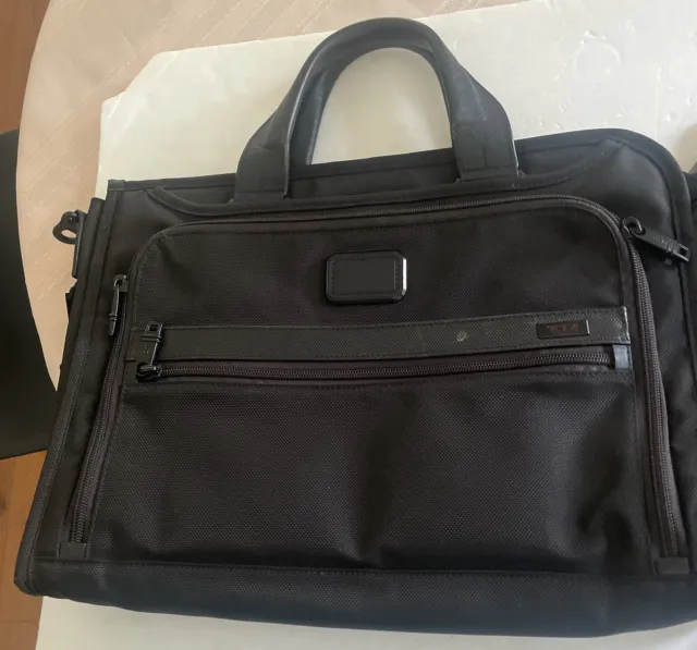 Tumi 26110D2 Alpha 2 Slim Deluxe Ballistic  Portfolio Bag, Laptop, Files Case 2