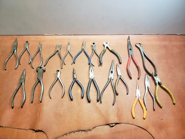 Lote de alicates de joyería
