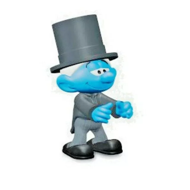 Puffi Smurfs Schlumpfe New 2017 Puffo Sposo Smurf Bride Groom 20796 / 01216