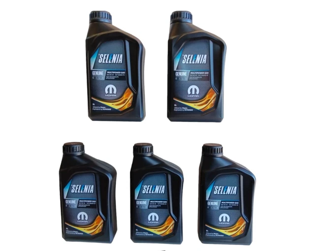 5 LITRI - OLIO MOTORE SELENIA MULTIPOWER GAS 5W-40 - Foto 6