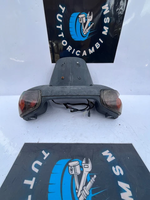 Plaque Holder Patch Fender Poster Light. Piaggio Hexagon 125 150 180 250