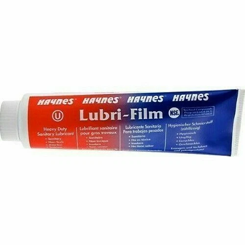 Haynes Lubri-film Food Grade Heavy Duty Sanitary Lubricant Non Toxic 4 Oz Tubes