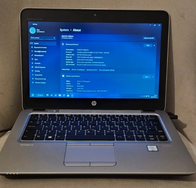 HP EliteBook 820 G3 12.5" (500GB, i5 6th Gen, 8GB) Win 11 Pro & Office 2019