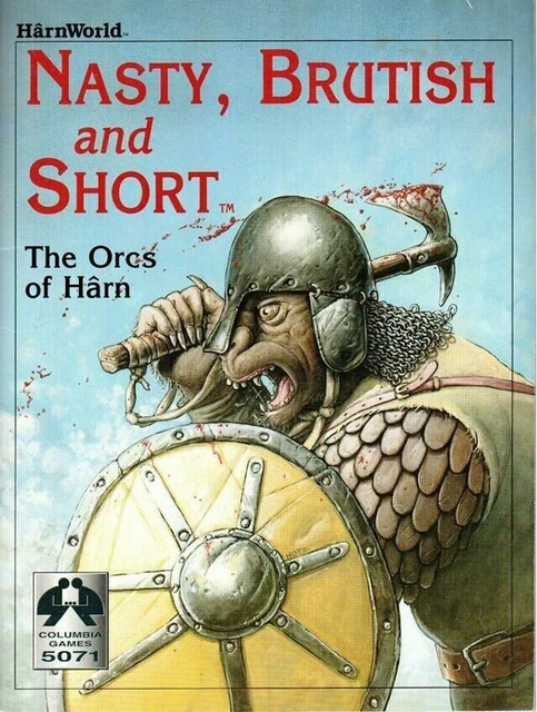 HARNWORLD NASTY, BRUTISH And Short The Harn Orcs RPG Roleplaying Game ...