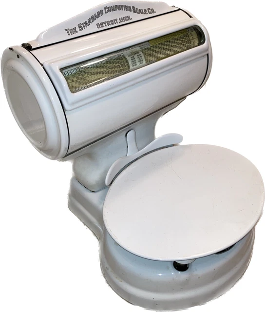 The Standard Computing Scale Co. Detroit, MI Mich Grocery Meat Scale 9158 As-Is The Standard Computing Scale Co. Detroit, MI Mich Grocery Meat Scale 9158 As-Is