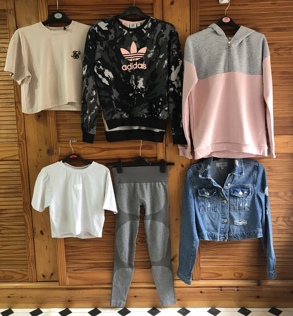 girls clothes bundle age 12-13 years👚Siksilk tops are sz 10 & 12,fits teenager