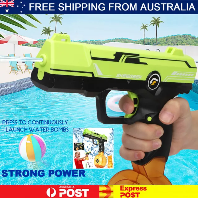 Outdoor Electric Water Guns Pistol for Adults & Children Summer Pool Beach Toy