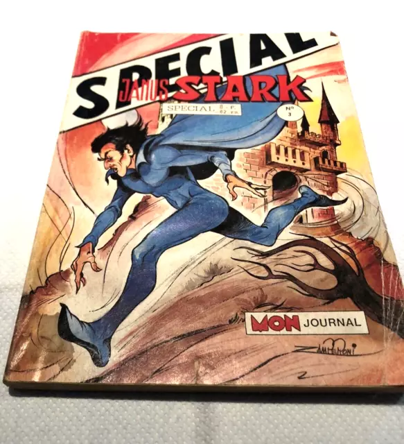 BD JANUS STARK SPÉCIAL N°3, Édition MON JOURNAL  1987 .