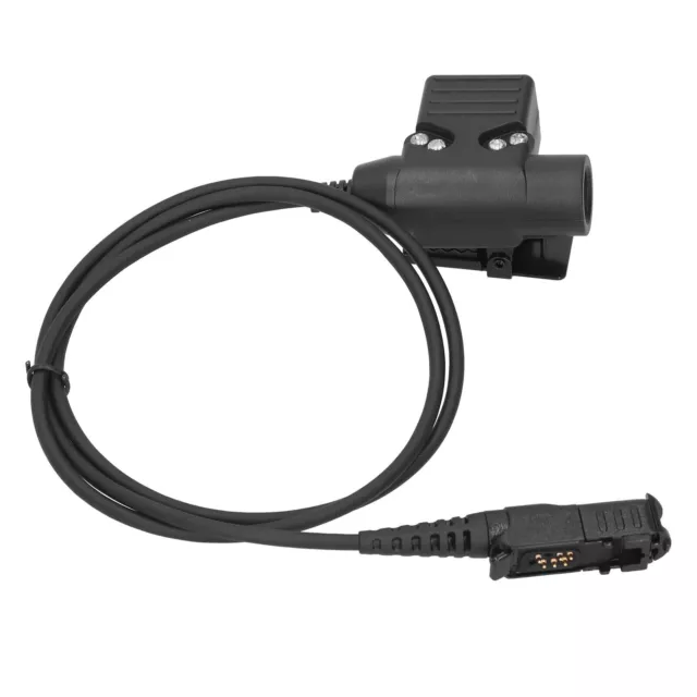 Airsoft U94 PTT Headset Adapter Connecter Cable For Motorola Radio P6600 6620