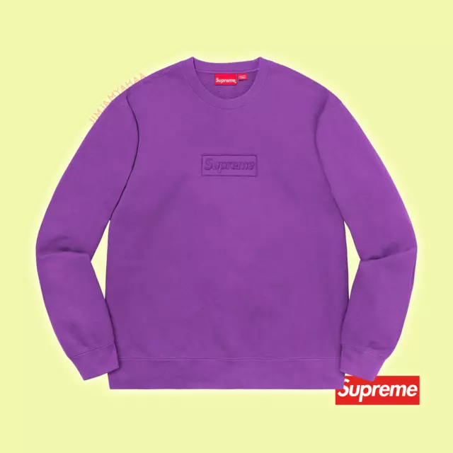 Supreme cutout logo crewneck natural outlet