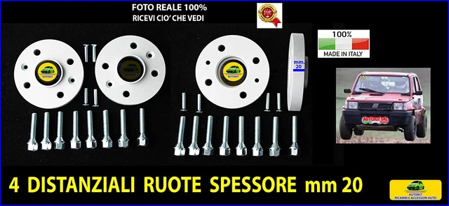 DIRENZA 4x98 20 Mm NABENZENTRISCHE RADABSTANDSHALTER FÜR FIAT BRAVO