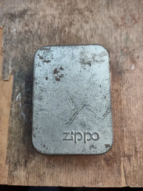 Vintage Zippo Tin Metal Box Only for Lighter Model 250AB 995 BUDWEISER '96