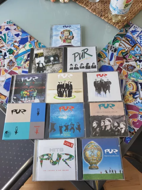 15 CDs Alben und Singles von Pur Band Musik Sammlung Konvolut