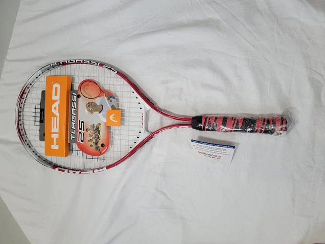 Raquette HEAD Ti Agassi 25 Enfant (8-10 Ans) 3 7/8, Neuve Avec étiquettes