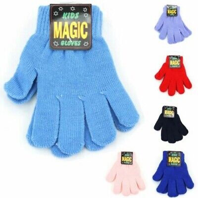 Bambini Magic Gloves Nuovo Elasticizzato Pagliacetto Guanti Sci Inverno Neve