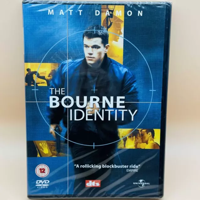 The Bourne Identity DVD (New and Sealed)